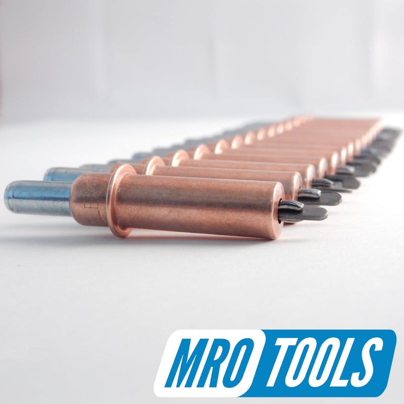 MRO Tools Cleco Fasteners 100 1/8 Cleco Sheet Metal Fasteners + Cleco Pliers w/Carry Bag (K1S100-1/8) - Image 5